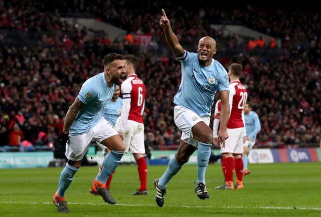 Manchester City meraih trofi pertama mereka di bawah arahan Josep Guardiola ketika mereka secara meyakinkan mengalahkan Arsenal di final Carabao Cup di Wembley. 