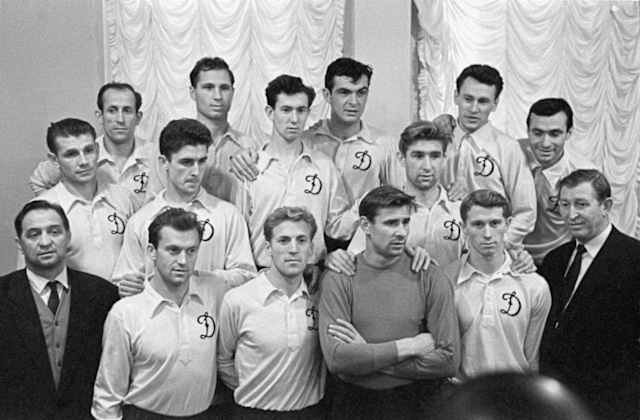 Equipo de primera división del Dinamo de Moscú.