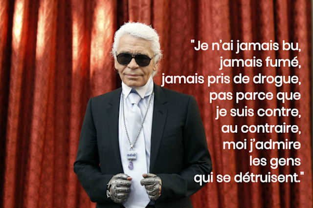 citation drole karl lagerfeld