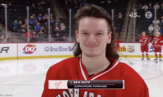 The Best Hair At The Minnesota Boys High School Hockey Tournament