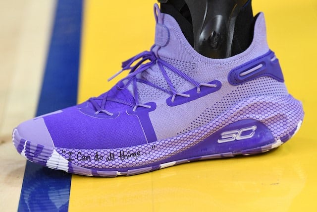 curry shoes purple
