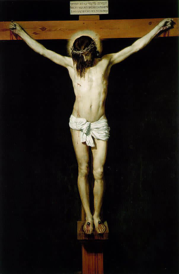 ‘Cristo crucificado’ Velázquez, 1632).- 
