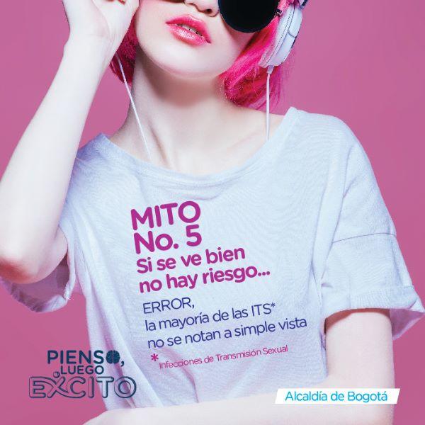 ¡Ojo! No te dejes llevar por las apariencias. Las Infecciones de Transmisión Sexual no se ven a simple vista  #PiensoLuegoExcito .