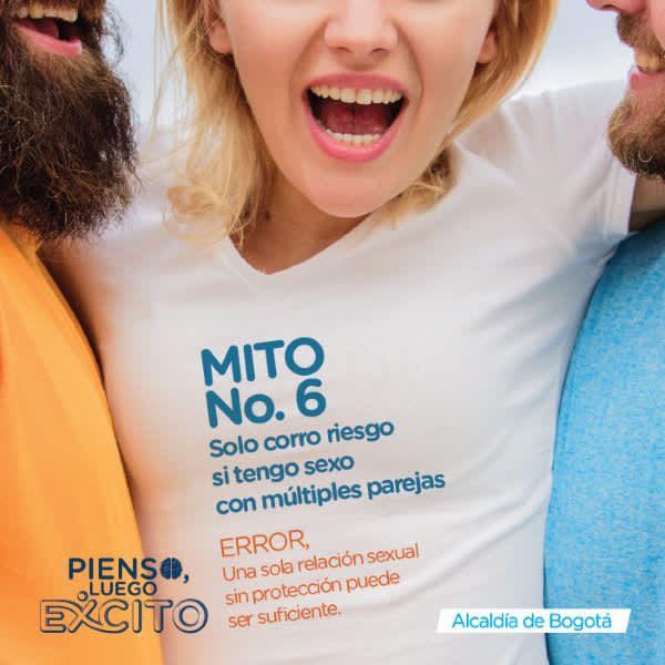 Por ti y por tu pareja, la mejor decisión es protegerte siempre que tengas relaciones sexuales  #PiensoLuegoExcito .