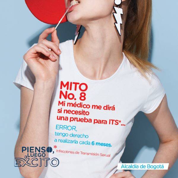 Ten en cuenta: no es necesaria una orden médica para hacerte los exámenes que determinan si tienes una ITS  #PiensoLuegoExcito .