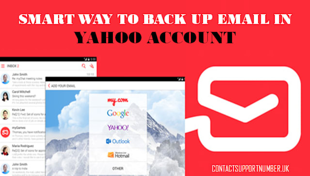 Backup yahoo email