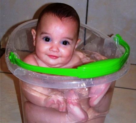 balde bebê