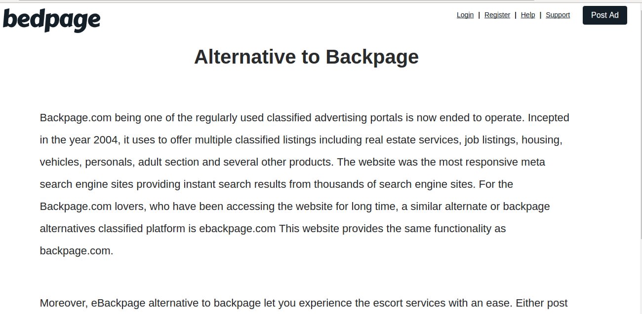 www.backpage.com alternative