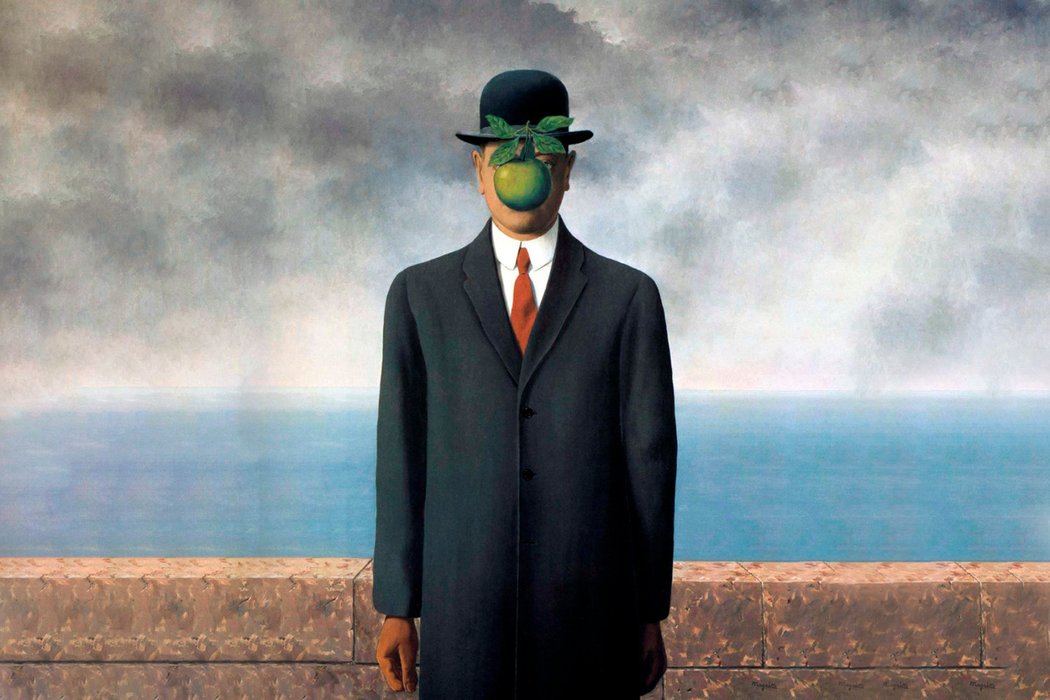 人の子 ルネ マグリット 1964